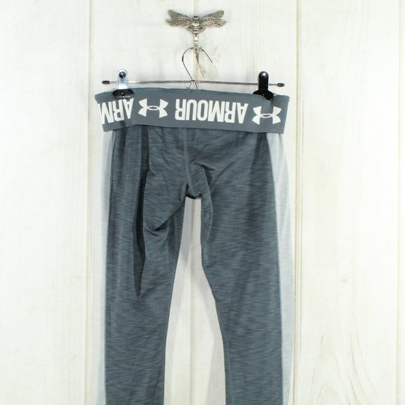 Under Armour Gray Lined Wide Waistband Sweat Jogger Pants Size S - Picture 5 of 7